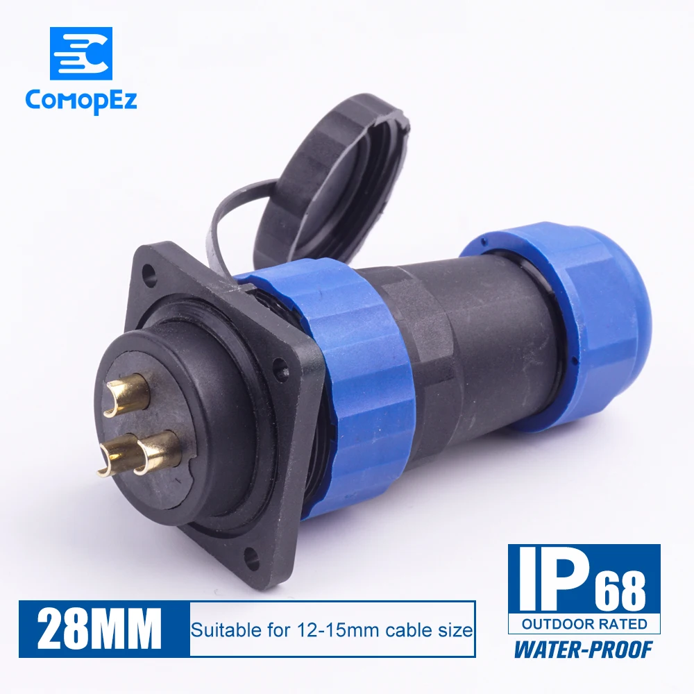 Sp28 авиационный разъем 3pin 5pin 7pin 9pin 12pin 16pin 19pin 24pin Водонепроницаемые кабельные