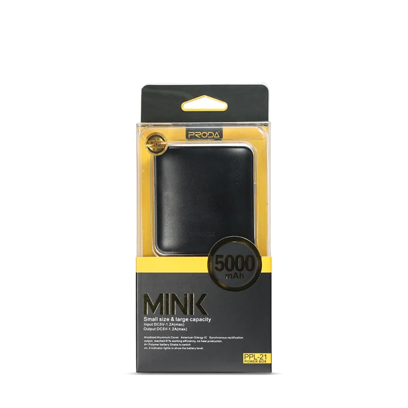 Remax Proda Mini Powerbank 5000mAh Portable Power Bank 10000Mah External Phone Battery Charger Bateria Externa universal tablet