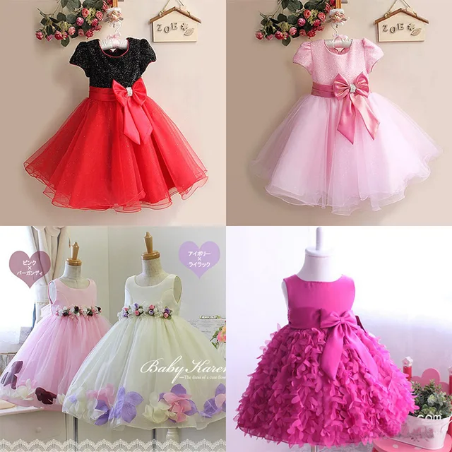 aliexpress vestido de festa infantil