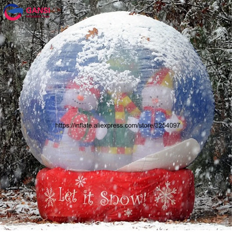 inflatable snow globe08