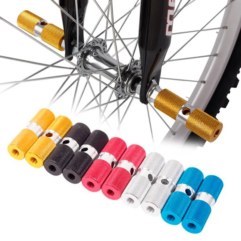 Aluminum Alloy Anti-Skid Bicycle Pedal Foot Pegs Road Mountain Bike Accessory Vbest life Bike Pedal Foot Peg 