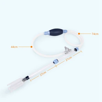 

Aquarium Vacuum Water Changer, Easy-to-Use, BPA Free, Fish Tank Gravel Manual Cleaning Tool