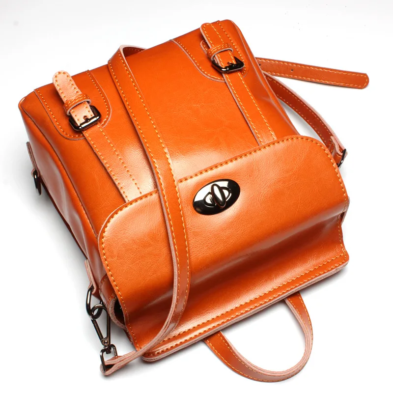 

Genuine leather backpack2018 backpack female new leather backpack Women Backpack Ladies Shoulder Bag School Bag for Teenage Girl