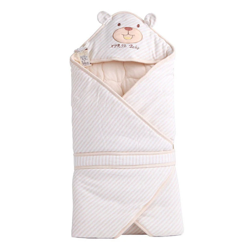 Cute Bear Shape Baby Sleeping Bag Blanket For Autumn Spring Soft