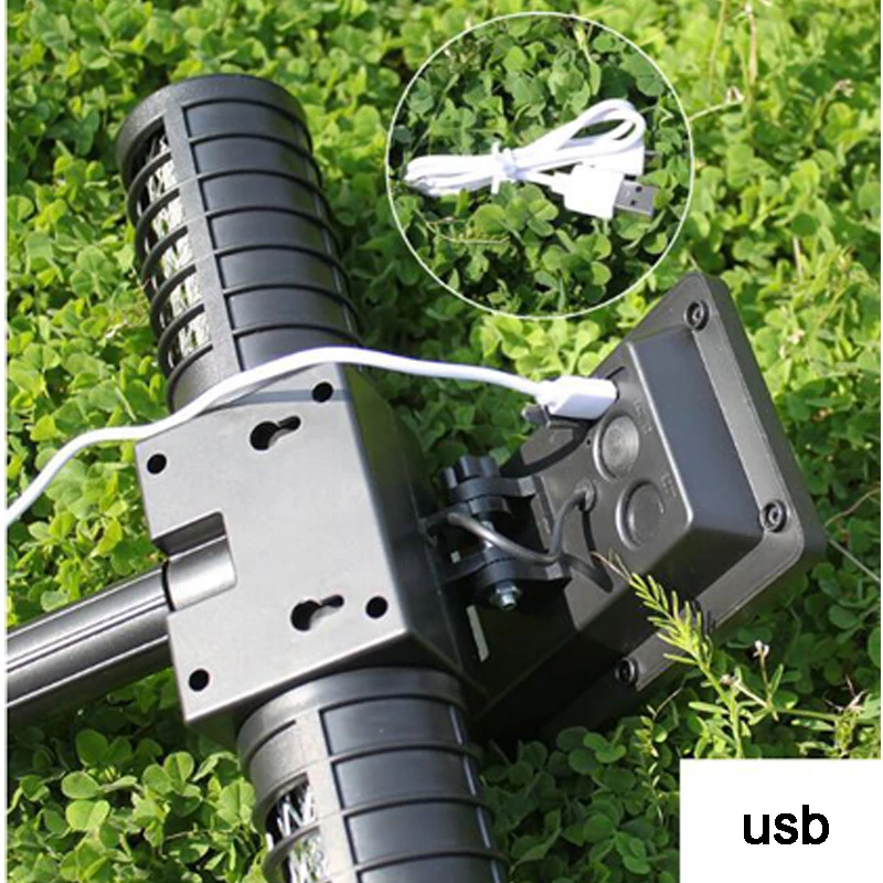 Mosquito Repellent Killer Lamp Solar Powered Outdoor Garden LED Light Mosquito Pest Insect Lighting LED Solar Garden Light  (9)