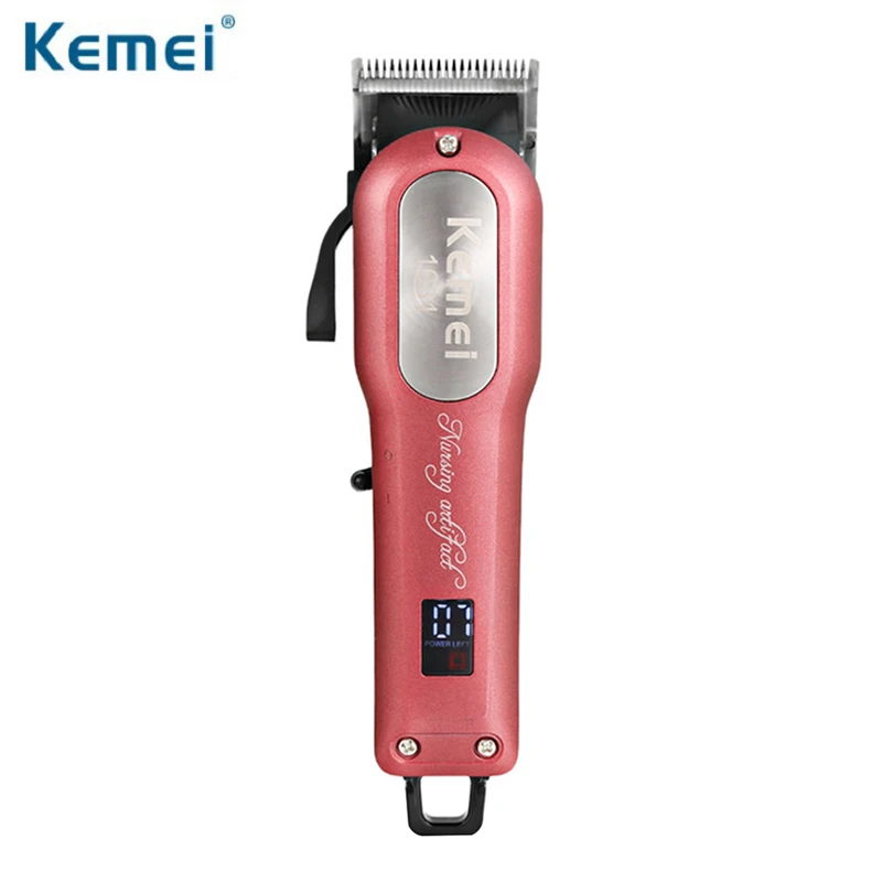 

Kemei KM-1031 5V Cordless Hair Clipper Trimmer Powerful Hair Shaving Cutting Razor with 4 Guide Comb