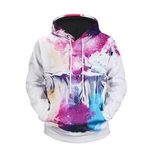 Cosplay font b Hoodies b font new abstract thinker Star printing hooded 3D font b sweater
