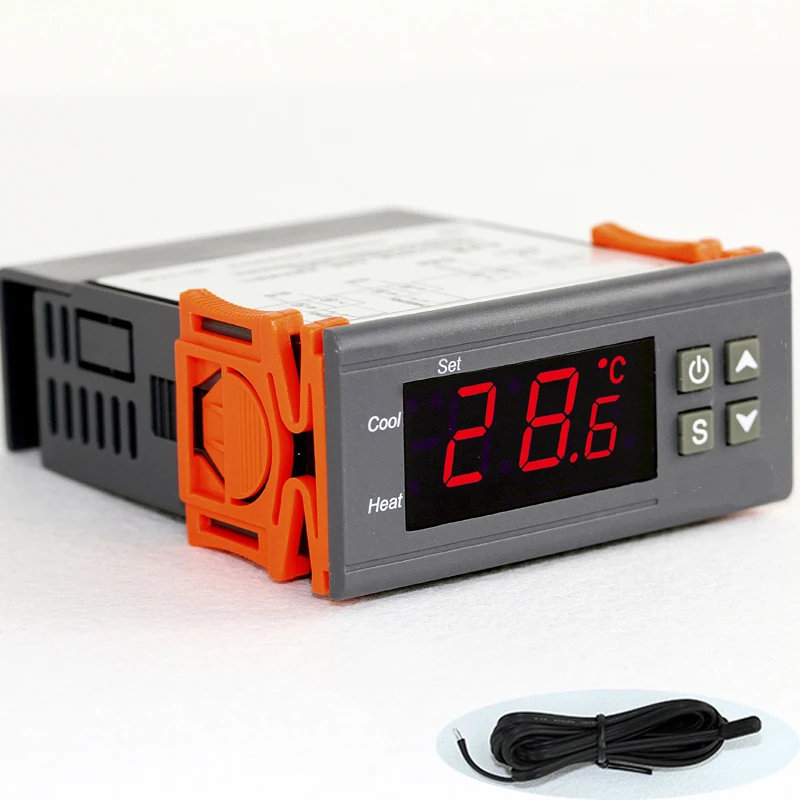 

Temperature Controller Thermostat Aquarium Incubator Cooler Cold Chain Temp Meter