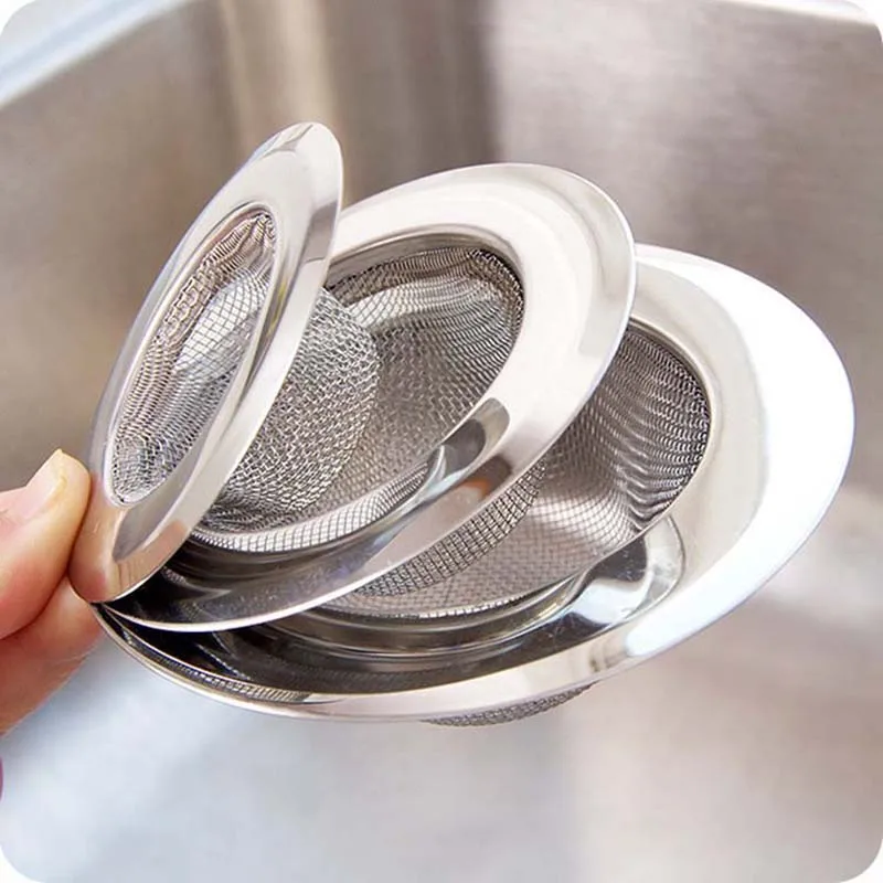 

3 Size Hair Catcher Stopper Laundry Bathtub Shower Drain Hole Filter Trap cocina Sink Strainer Bathroom Kitchen Accessories