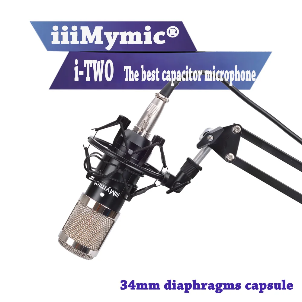 IiiMymic i-TWO! Профессиональный проводной конденсаторный микрофон лучшего качества