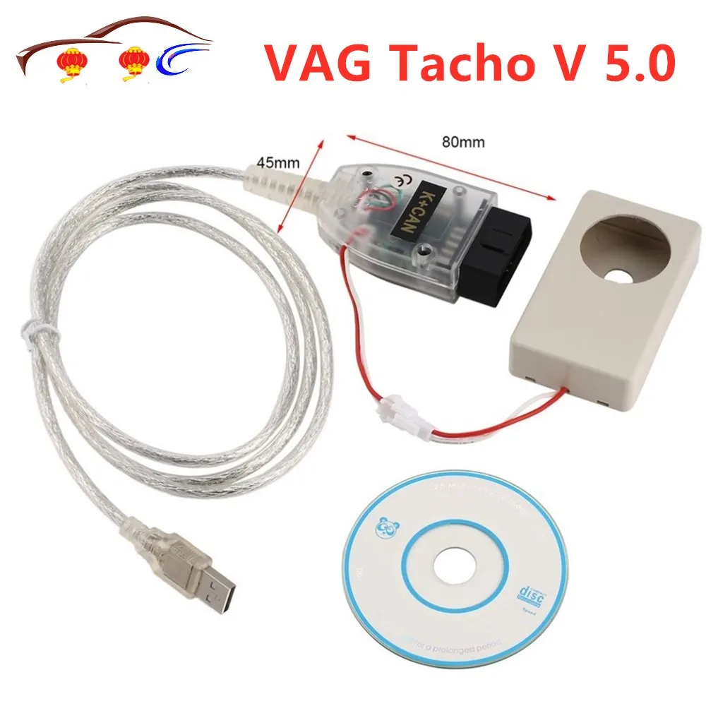 Прямая поставка портативный автомобильный диагностический инструмент VAG Tacho V 5 0