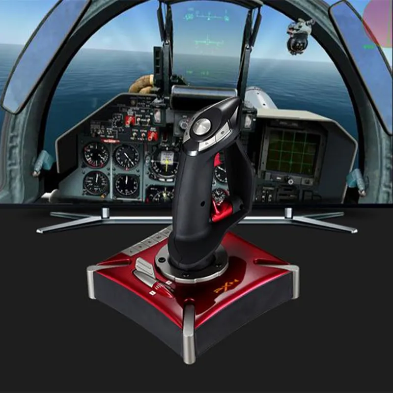  Original PXN 2119 Wired Game Joystick Computer Flight Game Controller Joystick Simulation Gaming Ro