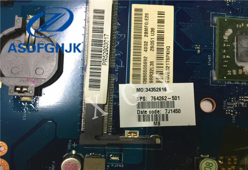 اللوحة المحمول 764262-501 ل hp 15-G اللوحة ZS051 LA-A996P ل A6-AM6310 CPU 100% اختبار موافق