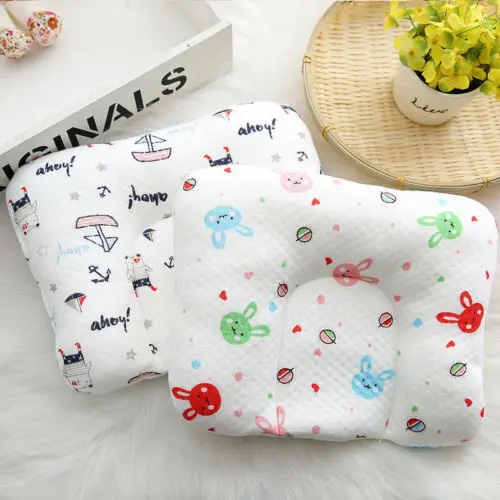 Infant Newborn Baby Pillow Cushion Prevent Flat Head Sleep Nest Pod Anti Roll