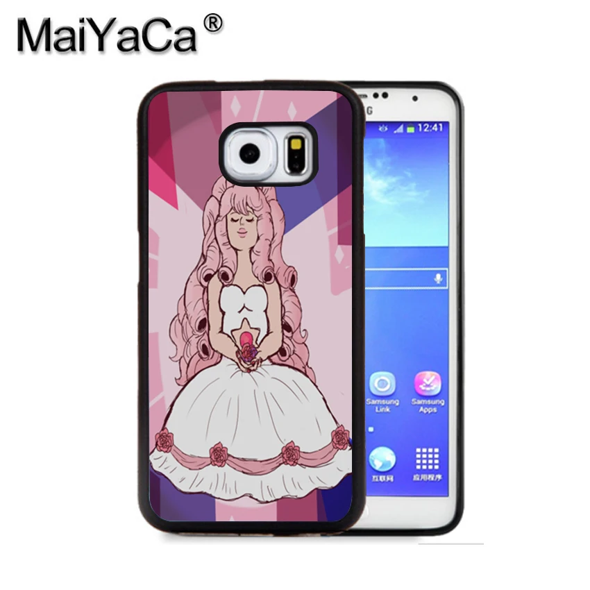 Maiyaca розового кварца Стивен Вселенная Телефон чехол для Samsung S9 S8 плюс S7 S6 Edge Plus