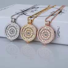 High grade sale flowes gold 35mm coin necklace pendants disc fit my 33mm coins holder for