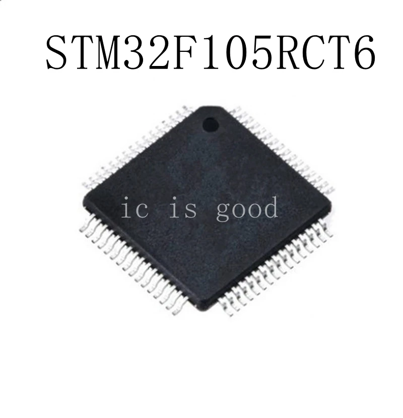 

5PCS~50PSC STM32F105RCT STM32F105RCT6 QFP-64 Best quality