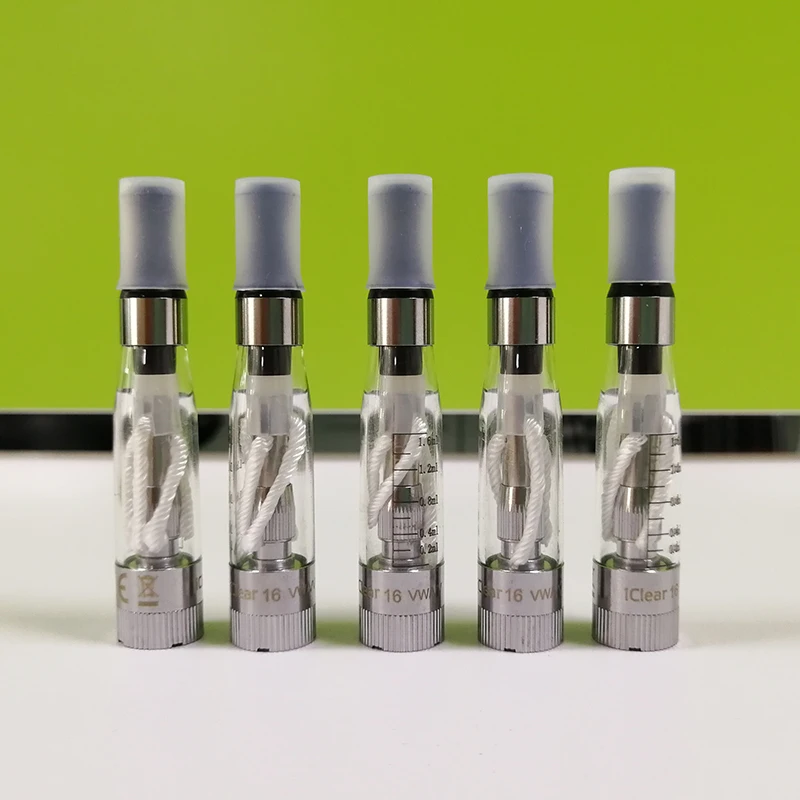 

5PCS Innokin iClear 16 Dual Coil Clearomizer Iclear16 Rebuildable 1.6ml Atomizer Tank for Electronic Cigarette