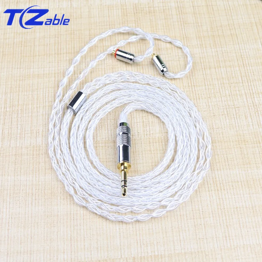 Hi Fi кабель для наушников IM A2DC MMCX ie80 0 78 Pin сделай сам гарнитуры с однокристальным