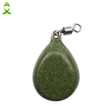 JSM 2 шт./лот 2 унц. покрытием конические плоская груша вращающаяся пулька весов для ловли карпа