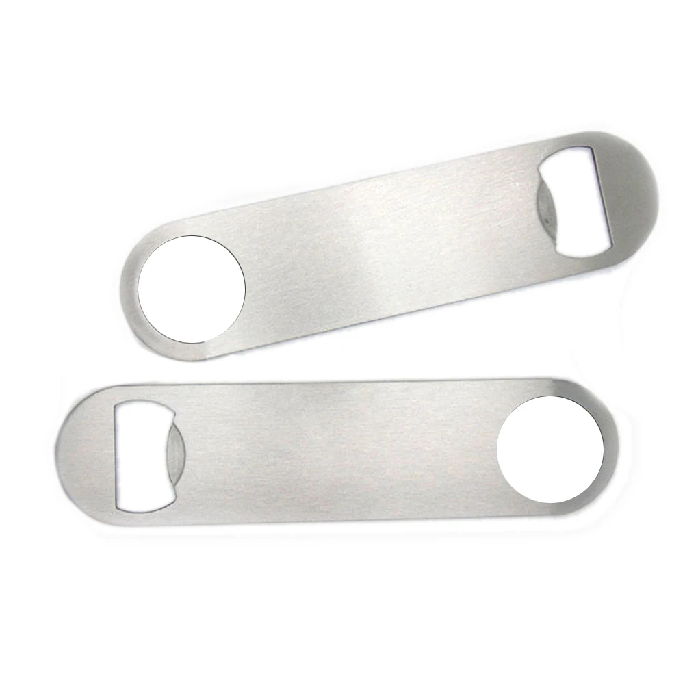

Stainless Steel Large Flat Speed Bottle Cap Opener Remover Bar Blade