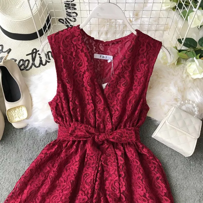 Summer Casual Romper Women Lace Up Jumpsuit Wide Leg Bodysuit V-Neck Office Lady Clubwear Macacao Feminino Combinaison Femme Summer Casual Romper Women Lace Up Jumpsuit Wide Leg Bodysuit V-Neck Office Lady Clubwear Macacao Feminino Combinaison Femme