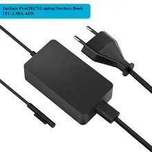 15 v 2.58a 44 w adaptador de alimentação para microsoft surface portátil pro 3 pro 4 pro 5 2017 livro carregador ac com dc 5 v 1a usb carregador(China)