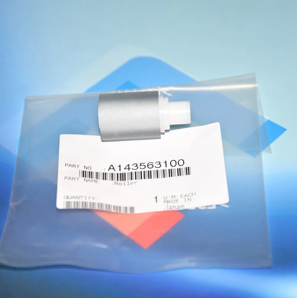 Комплект из 3 предметов, OEM A143563100(A143-5631-00) устройство подачи документов(АДС) подающего ролика для Konica 223 C224 454 554 284 363 287