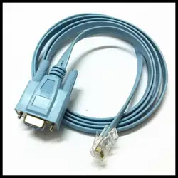 Бесплатная доставка сети RJ45 для RS232 COM последовательный порт DB9 женский маршрутизатор консольный кабель адаптер для Cisc0 huawei CAB-CONSOLE-RJ45