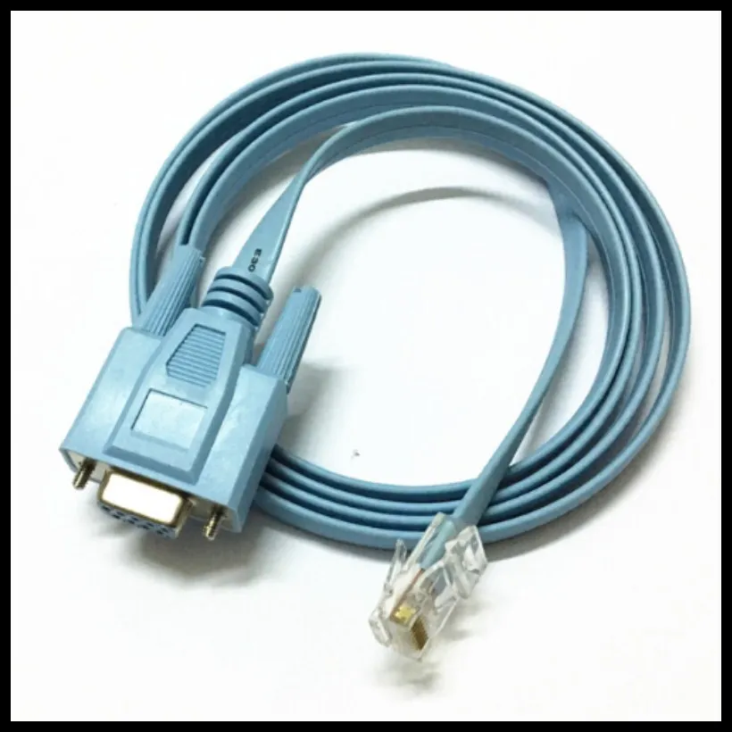Freeship Network RJ45 to RS232 COM Port Serial DB9 Female Router