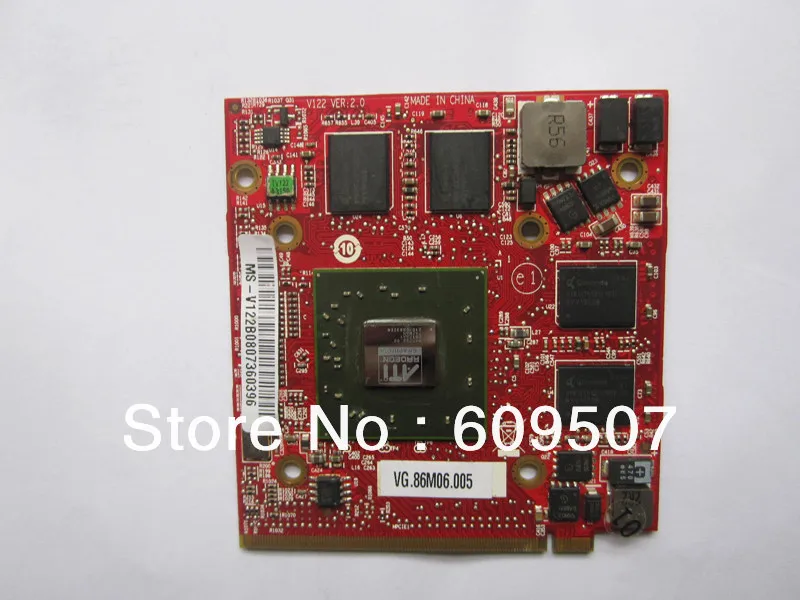 New for Acer Aspire 5520G 5920G 6530G 6920G Notebook PC ATI Mobility Radeon HD 3650 HD3650 DDR3 256MB MXM II Graphics Video Card