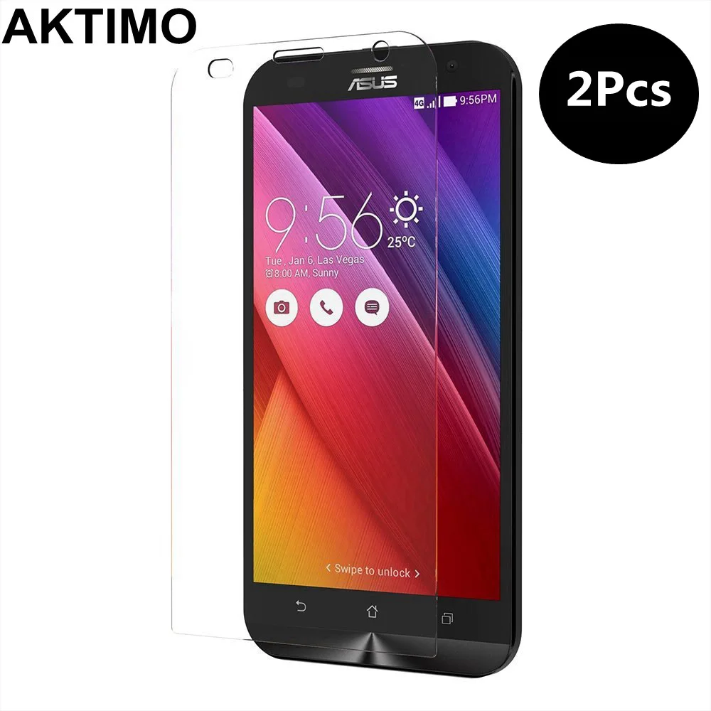 2 шт./лот 9H 0,26 мм закаленное стекло для Asus Zenfone 2 Laser 5,5 ZE550KL ZE551KL 5,5 дюймов Z00LD Защитная пленка для экрана