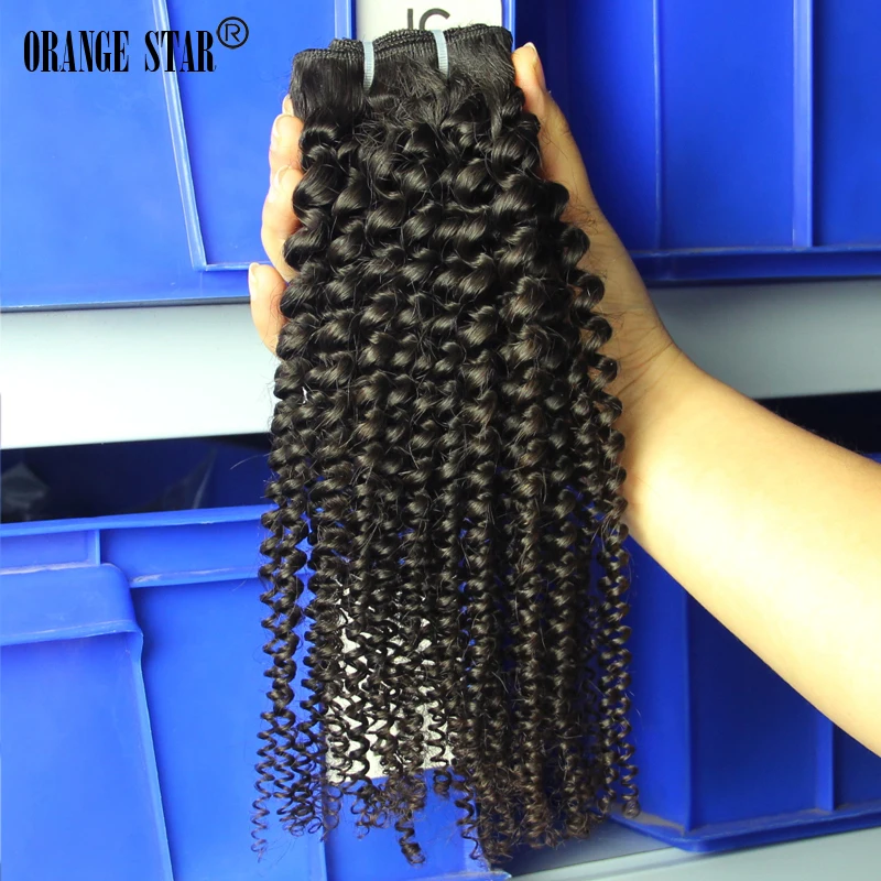 Malaysian Kinky Curly Hair Weave 4 Bundles Malaysian Virgin Remy