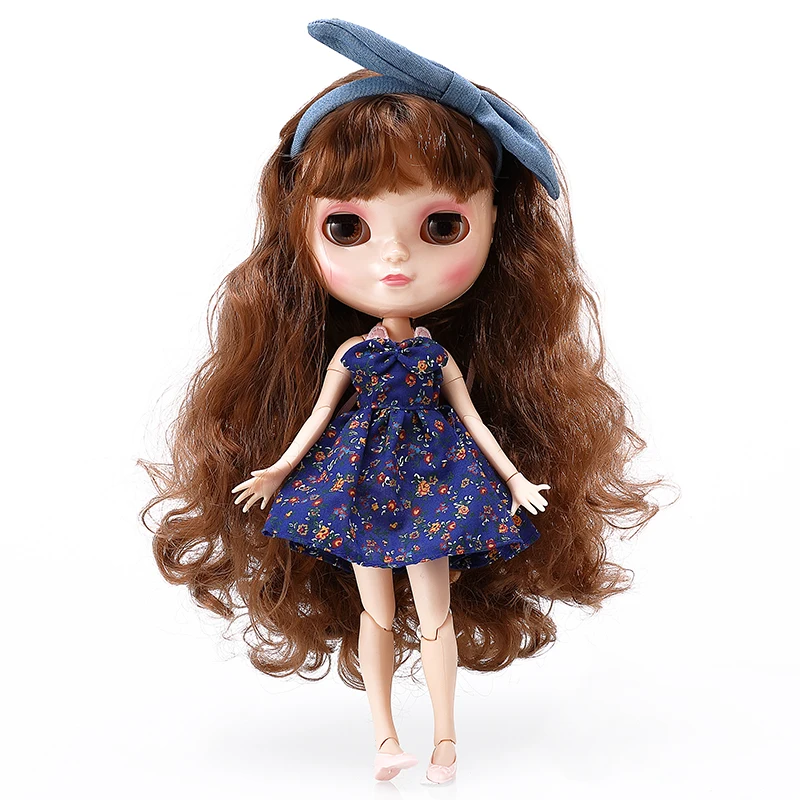 

Bjd Doll Fashion Blyth Nude Doll Can Be Changed Make up and Dress 12 Inch Reborn Dolls For Girls Gift Hobby Crafts BLCB5