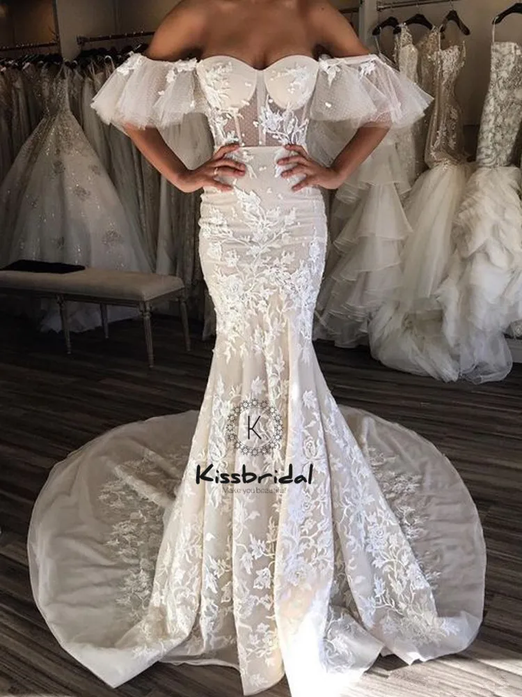 gorgeous mermaid wedding dresses