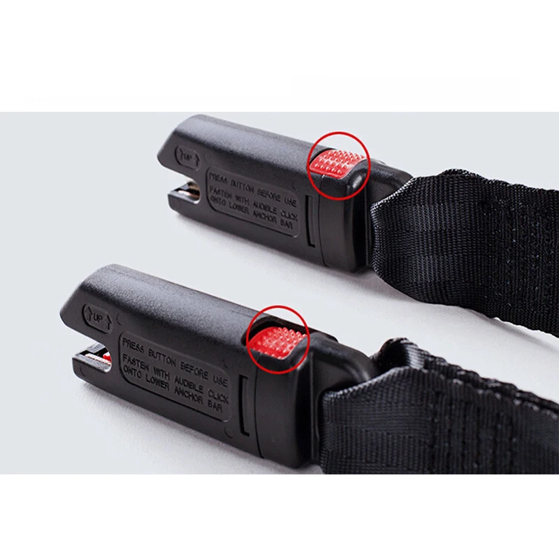 ISOFIX Защелка Ремня Интерфейс соединения для ребенка автомобиля Детская