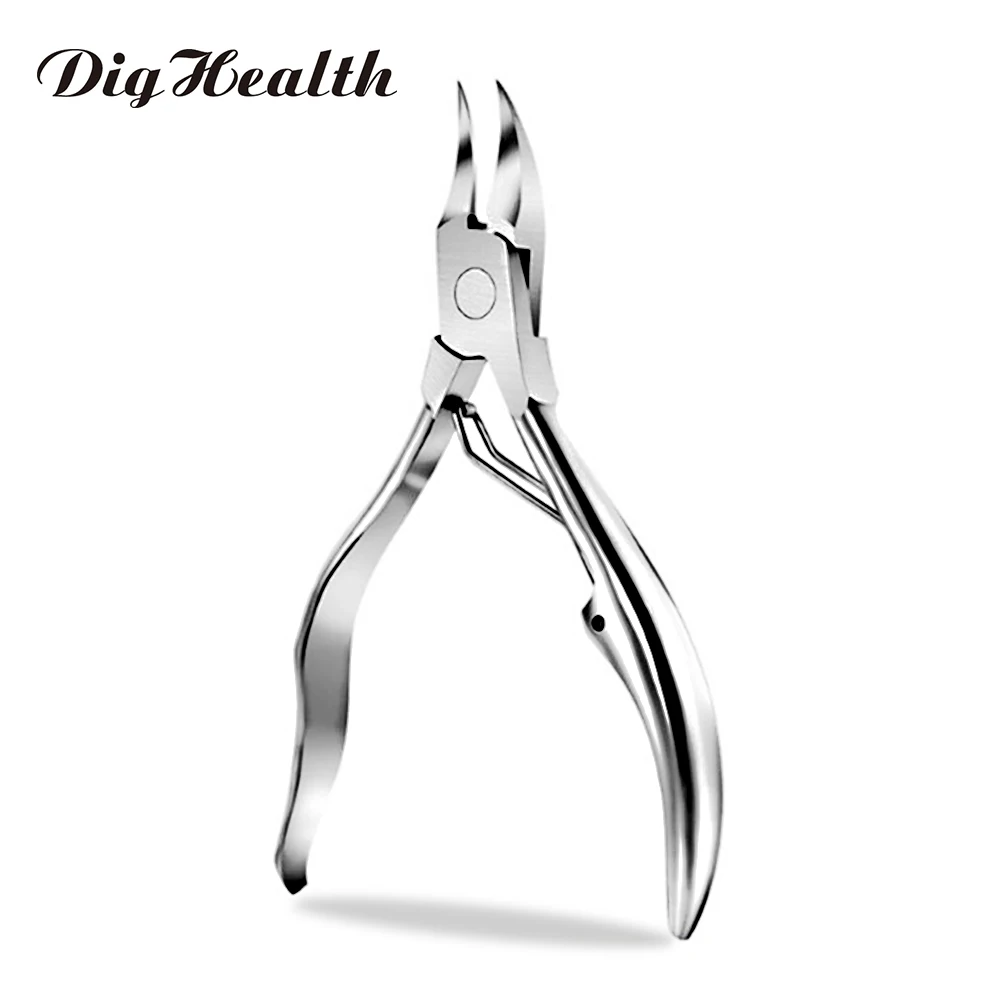 

Dighealth Stainless Steel Professional Fingernail Toenail Cuticle Nipper Cutter Dead Skin Nail Scissors Manicure Tool