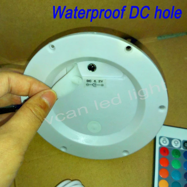 5 шт. Быстрая Бесплатная Доставка многоцветная светодиодная Базовая лампа с