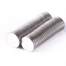 100Pcs 6mm X 1mm Wholesale Strong Cylinder Rare Earth Magnet Neodymium Bulk Sheet N50 Mini Small Round Magnets Disc