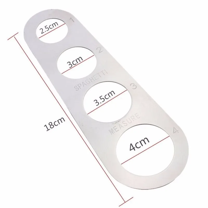 1 шт. лапша измерительный инструмент из нержавеющей стали высокого качества макароны мерные дозаторы для спагетти кухонная домашняя принадлежность кухонные принадлежности