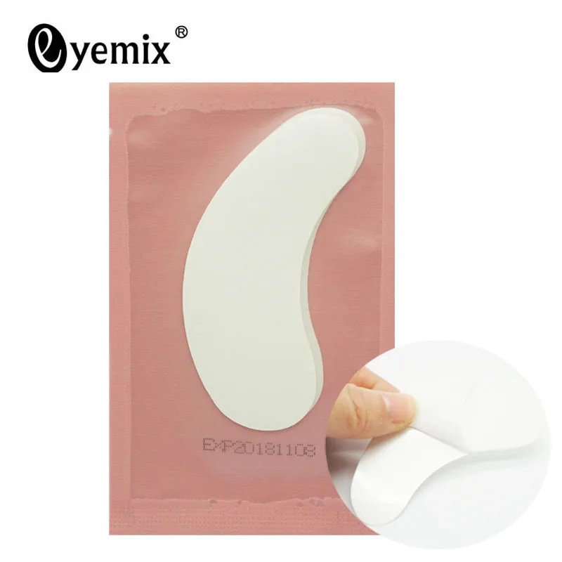 10 пар/партия шелковые накладки для глаз|eyelash extension eye pads|eye padsunder pads |