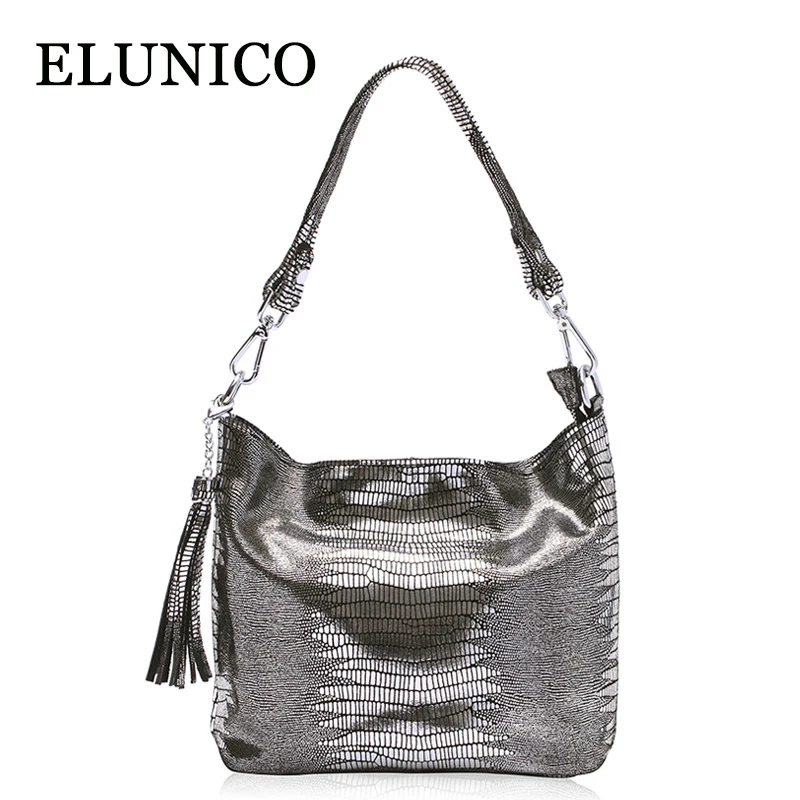 

ELUNICO Luxury Handbags Women Bags Designer Small Fashion Messenger Bag Ladies Casual Snake Pattern Evening Clutch Shoulder Bags