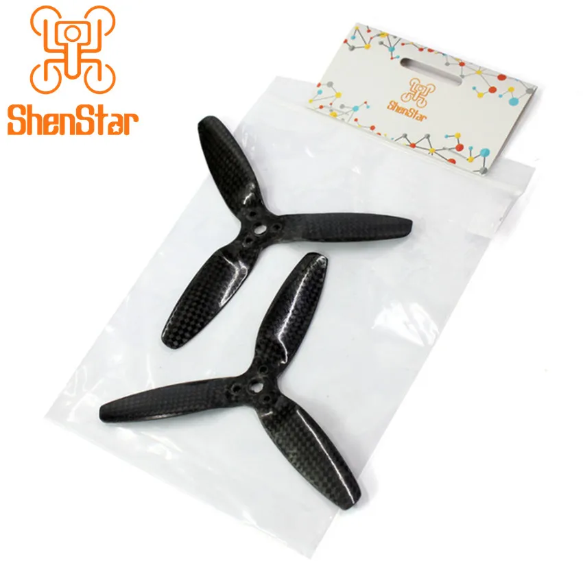 

1Pair 5042 Main 3- Propeller Rotor Carbon Fiber CW CCW Props for Parrot Bebop Drone 3.0 Spare Parts RC Accessory
