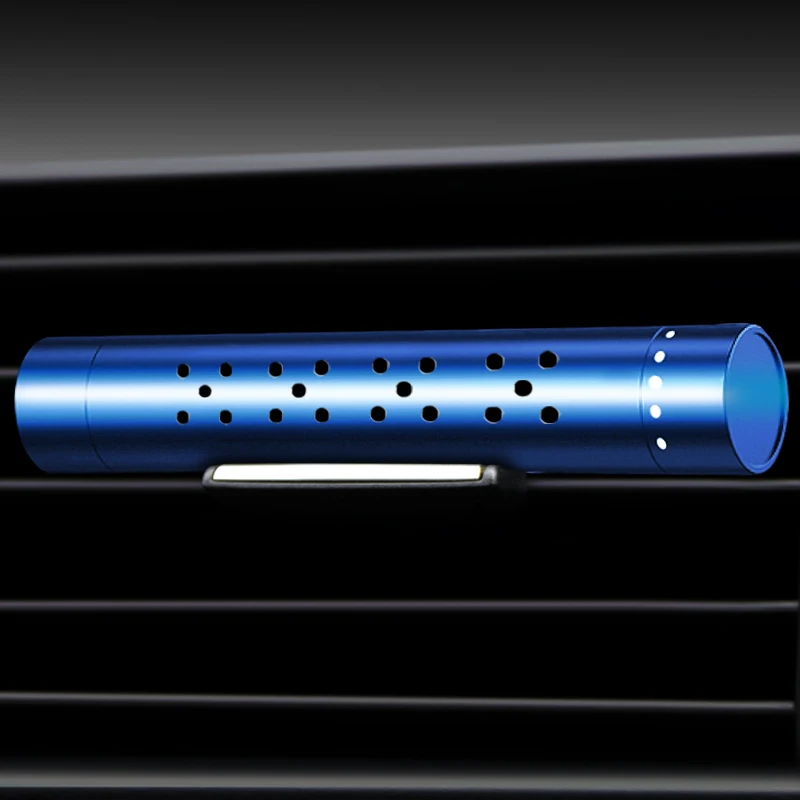 

Auto Air Conditioning Vent Perfume Outlet Aromatherapy Blue Gold Car Styling Parfum Air Freshener Purifier for BMW Universal