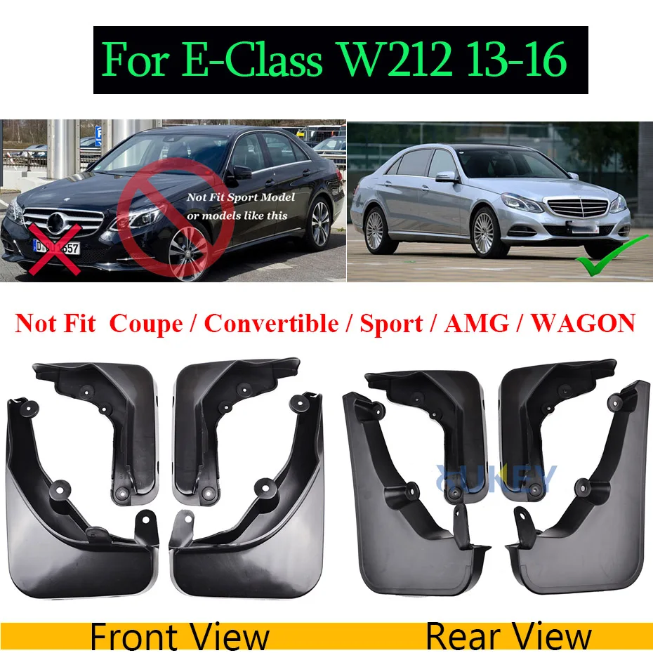 Universal Fit Moulded Mudflaps Front or Rear Fitting MERC A CLASS W169 05 on
