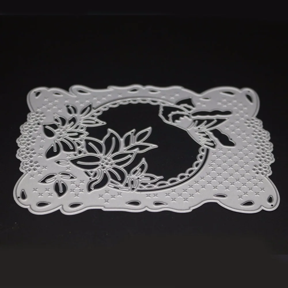 Frame Cutting Dies Stencil DIY Scrapbooking Photo Album Card Embossing