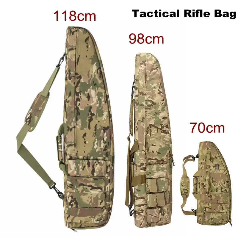

118 cm High Density Nylon Rifle Case Bag Tactical Military Bag Airsoft Holster Gun bag Rifle Accessories Hunting Backpack