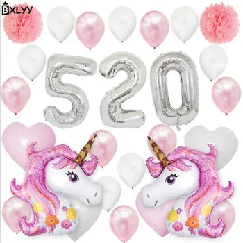 

BXLYY Creative Wedding Wedding Room Layout Supplies Valentine's Day Decoration Birthday Letter Aluminum Balloon Set Flamingo.8z