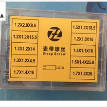 50 шт. винтовая трубчатая штанга 8,5 мм-26 мм ремонт изделий из нержавеющей стали части для RLX металлический ремешок для часов