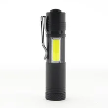 Мини COB LED Work Light XPE Фонарик Портативный Фокус Фонарик Pen Penlight 4 Режима Линтерна